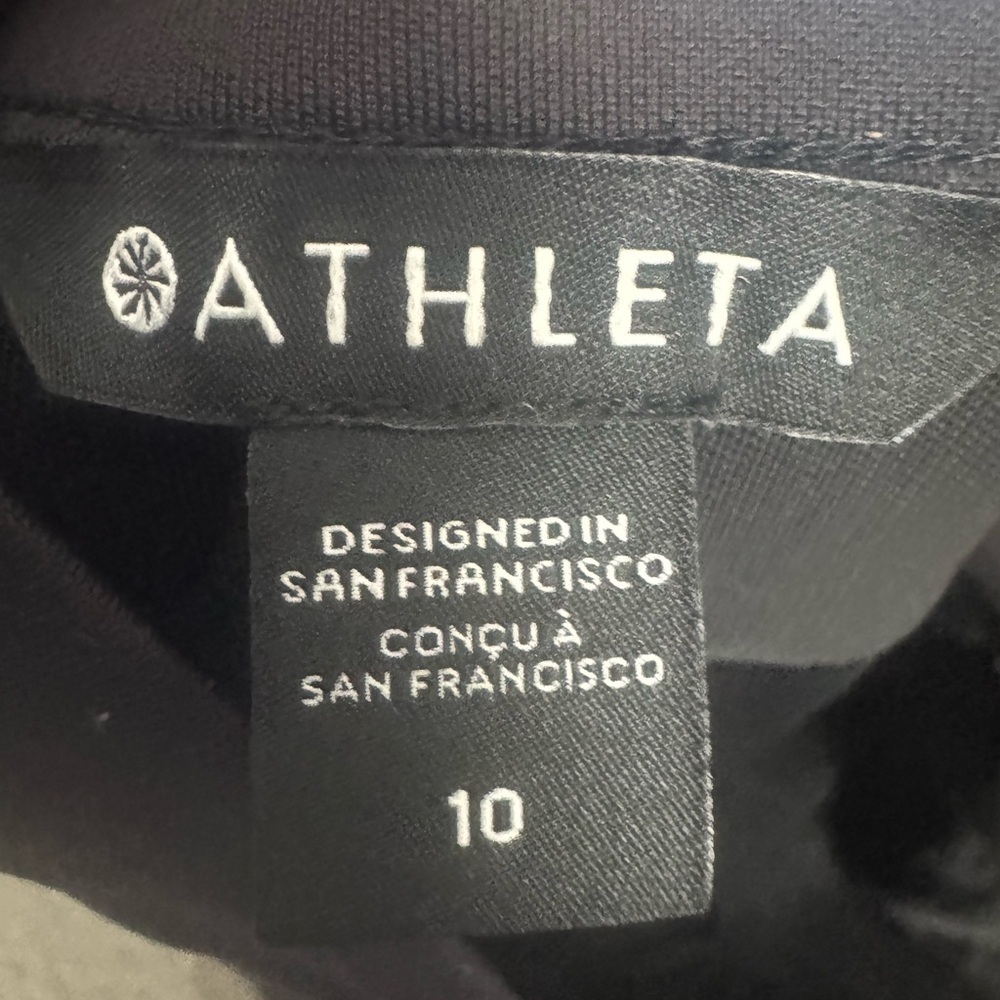 Athleta Headlands Hybrid Trek Mid Rise Joggers Black Size 10 - Picture 4 of 5